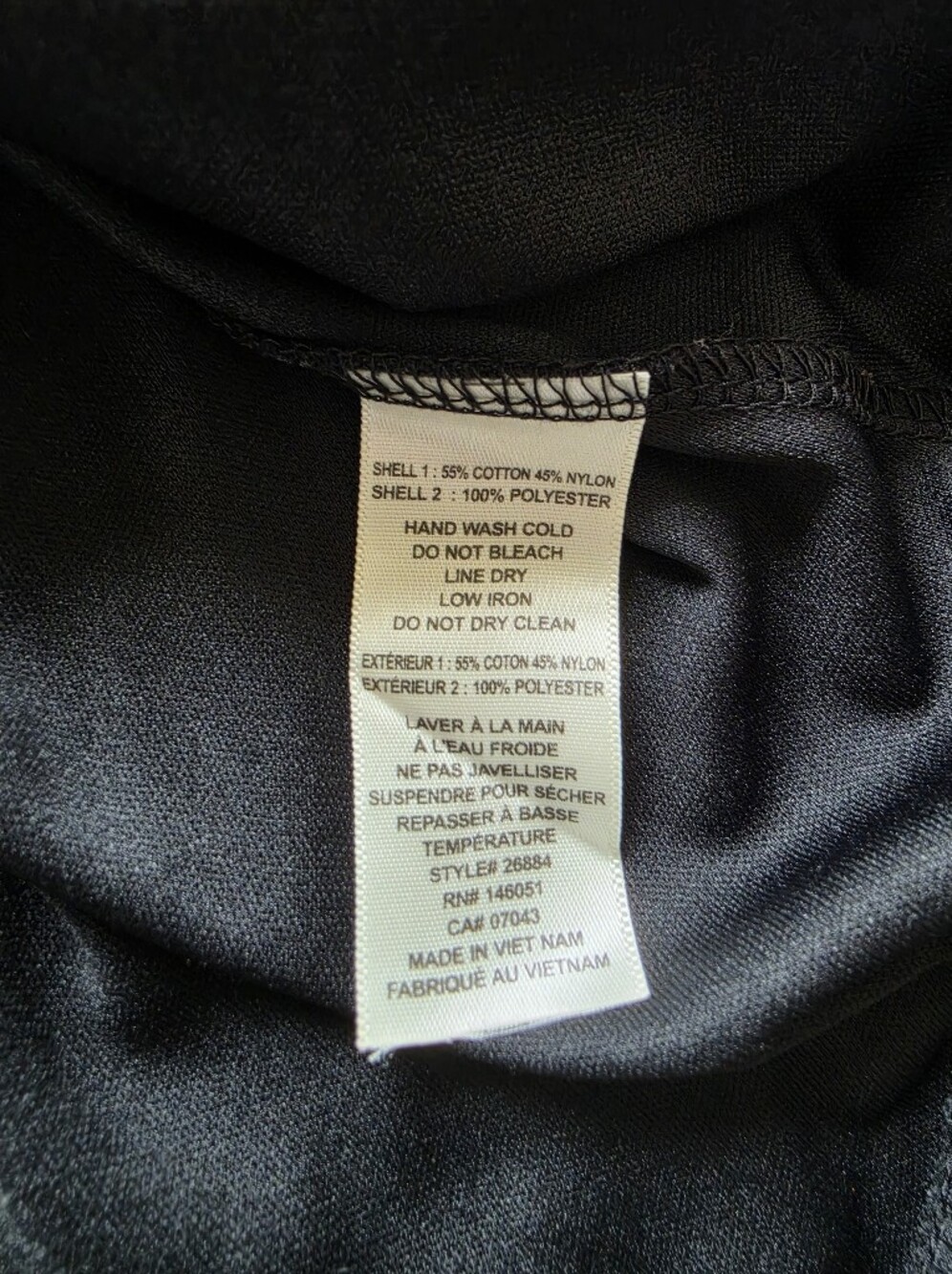 Monteau Black Lace Short-Sleeve Top - Picture 9 of 13
